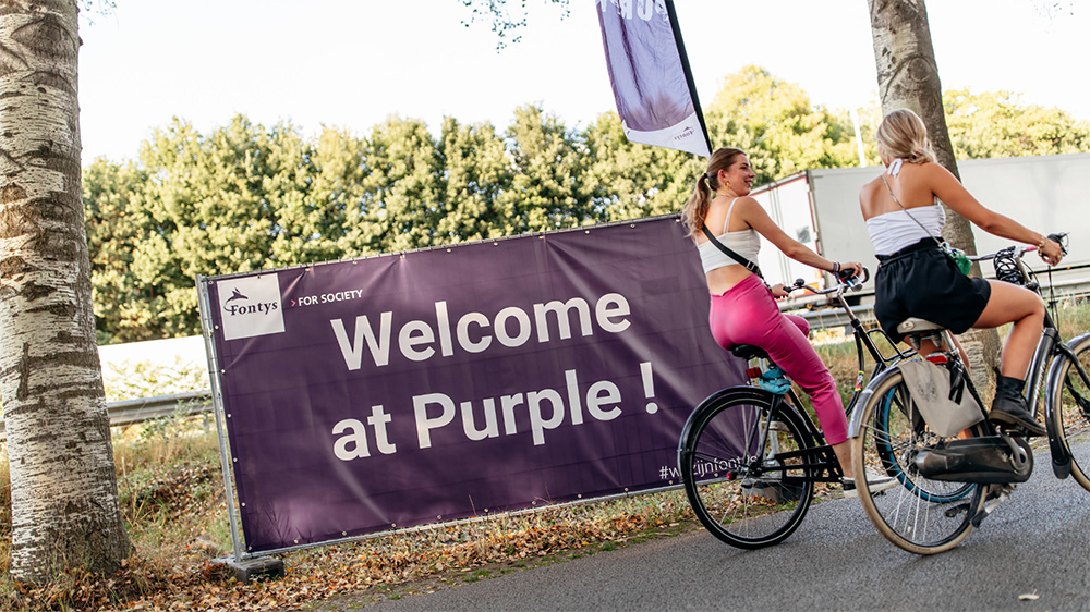 Welcome at Purple