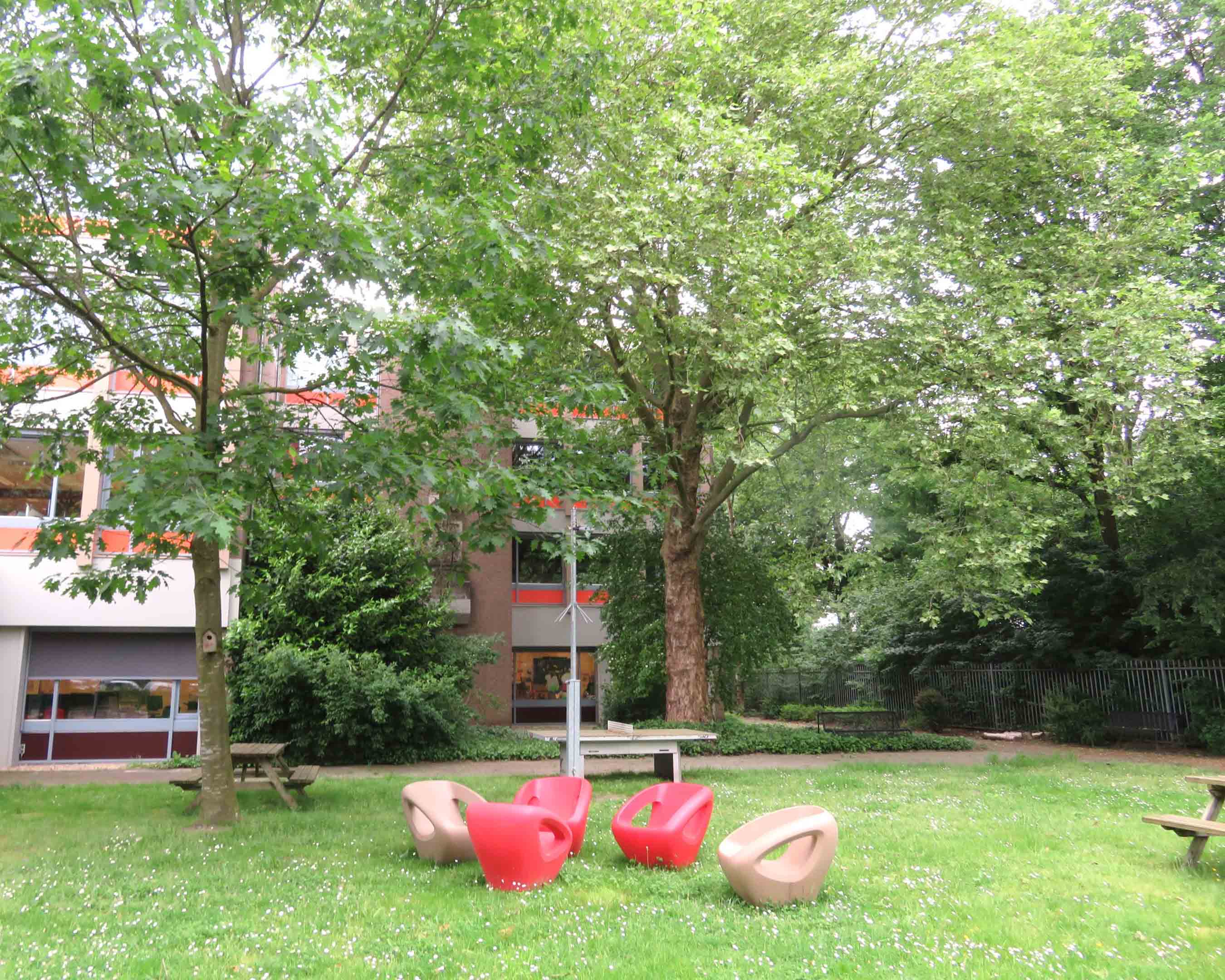 Sfeerimpressie Fontys locatie Frans Fransenstraat