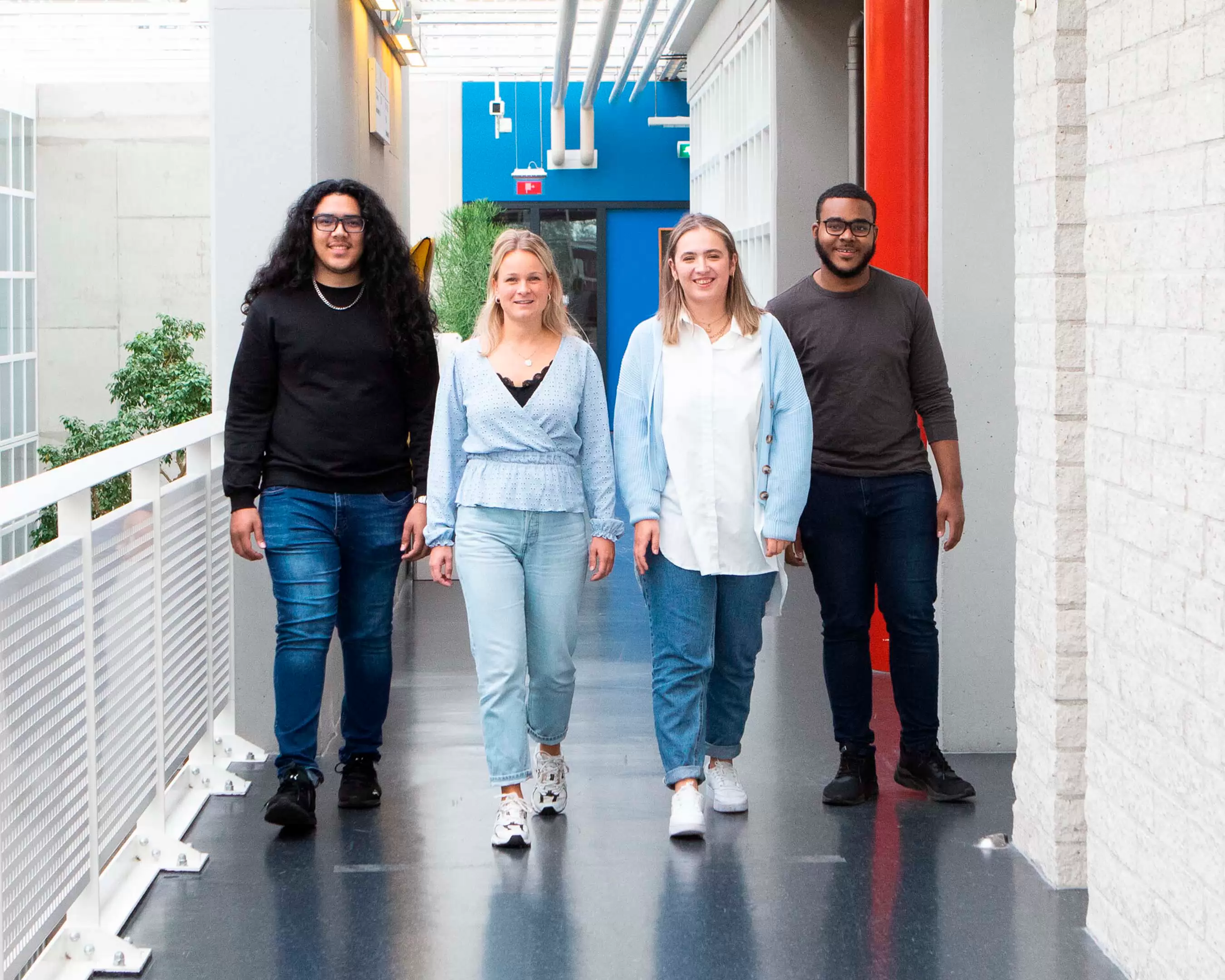 Studenten deeltijdopleiding Leraar Maatschappijleer op de opleiding