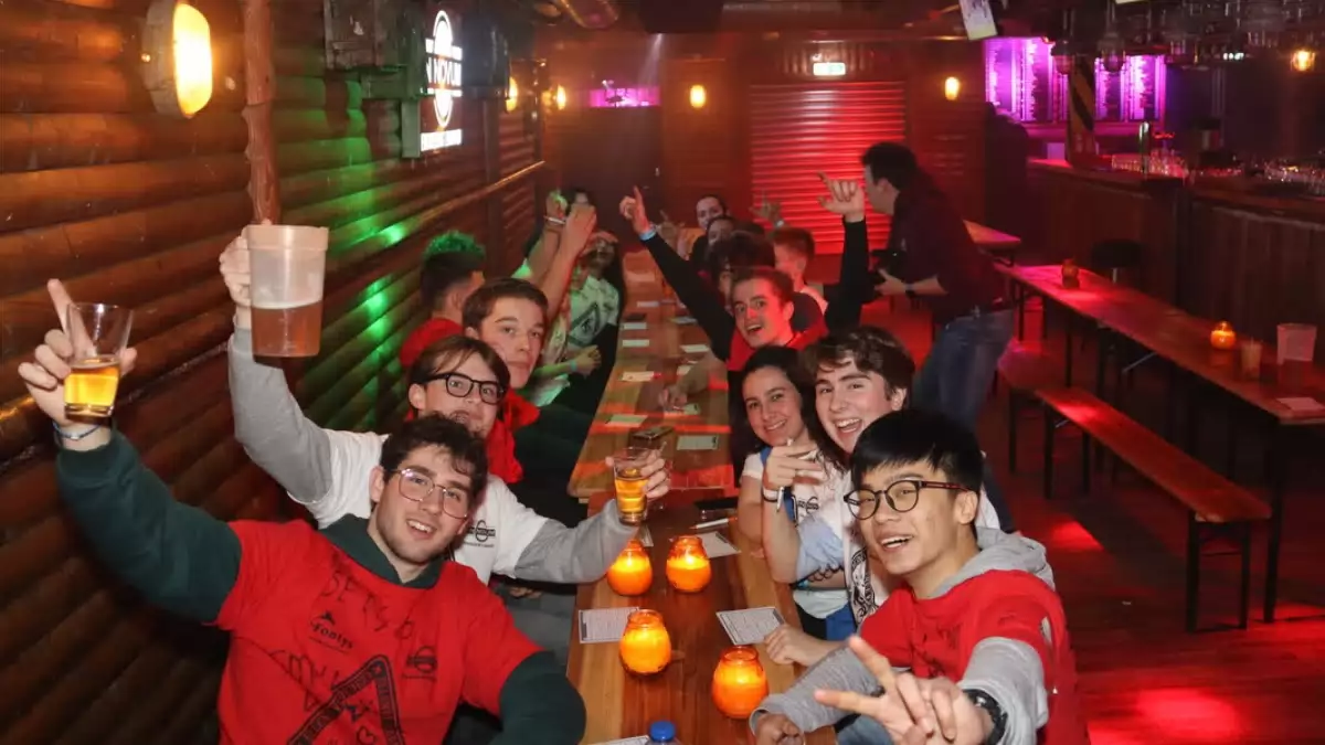 Introduction evening in a pub in Eindhoven