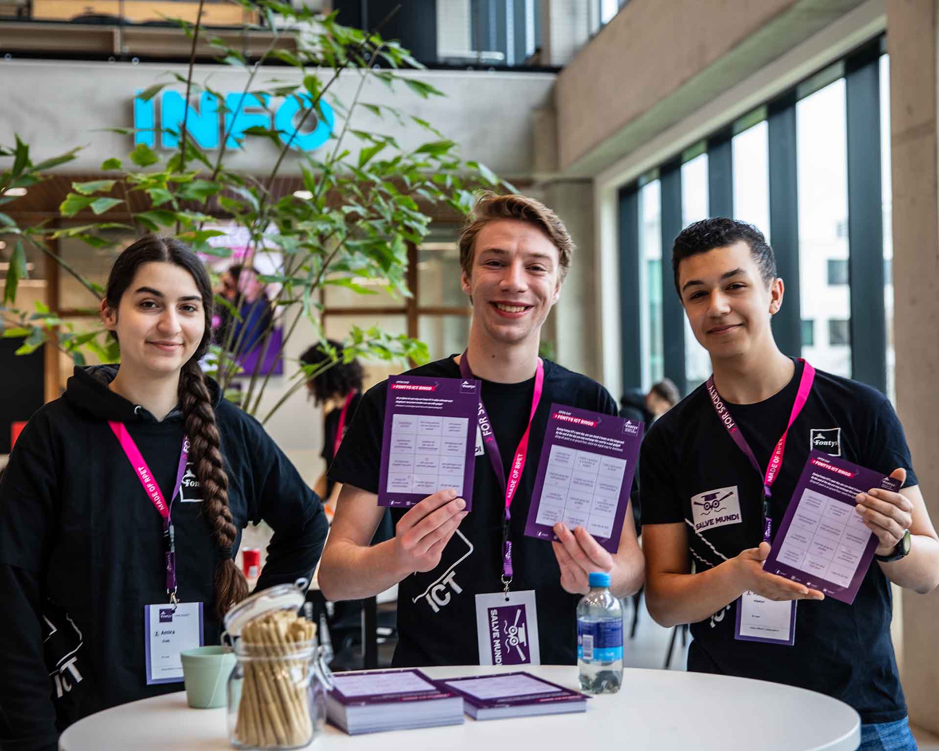 Impression open day Fontys ICT