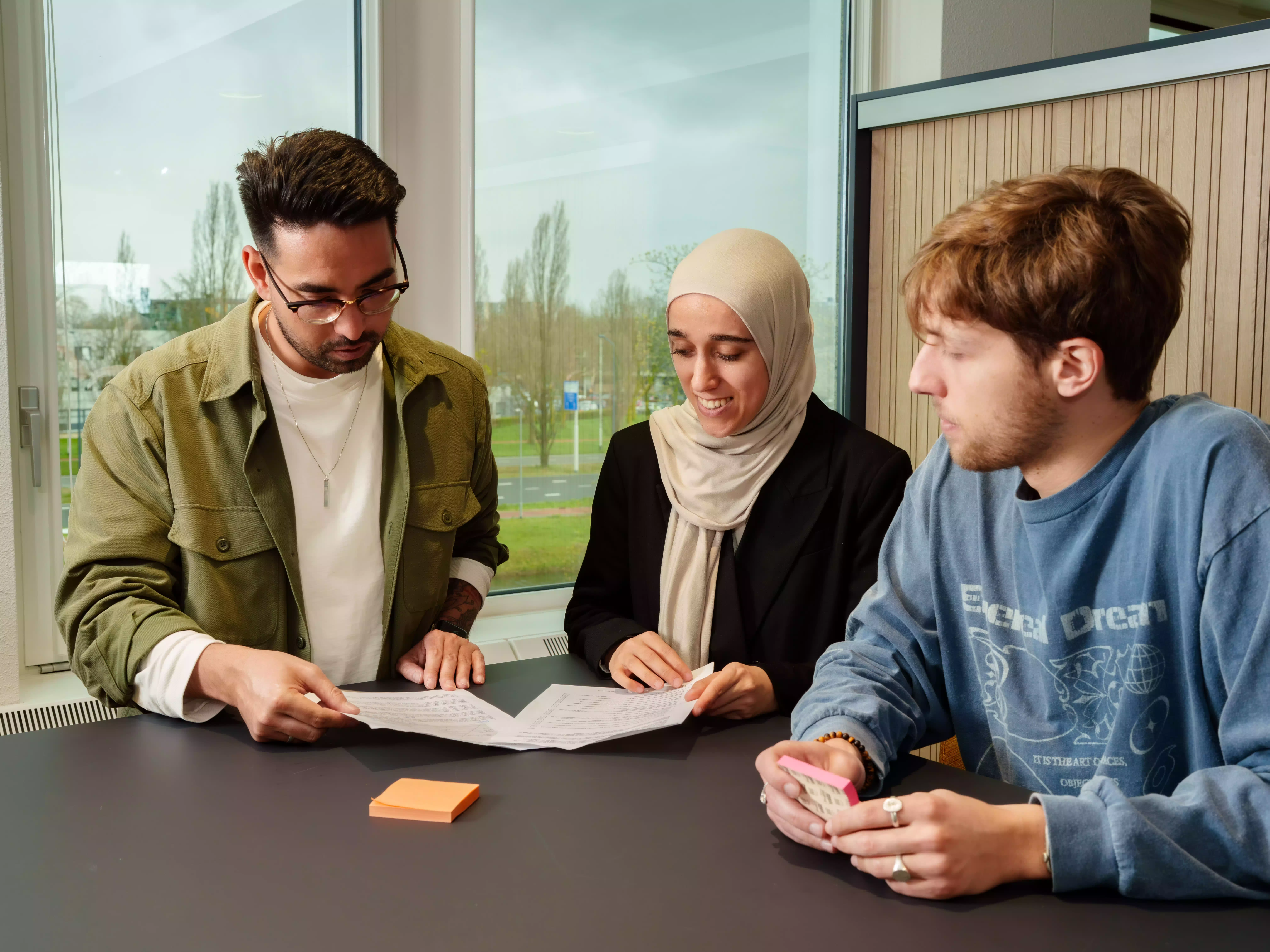 Data Driven Business student presenting