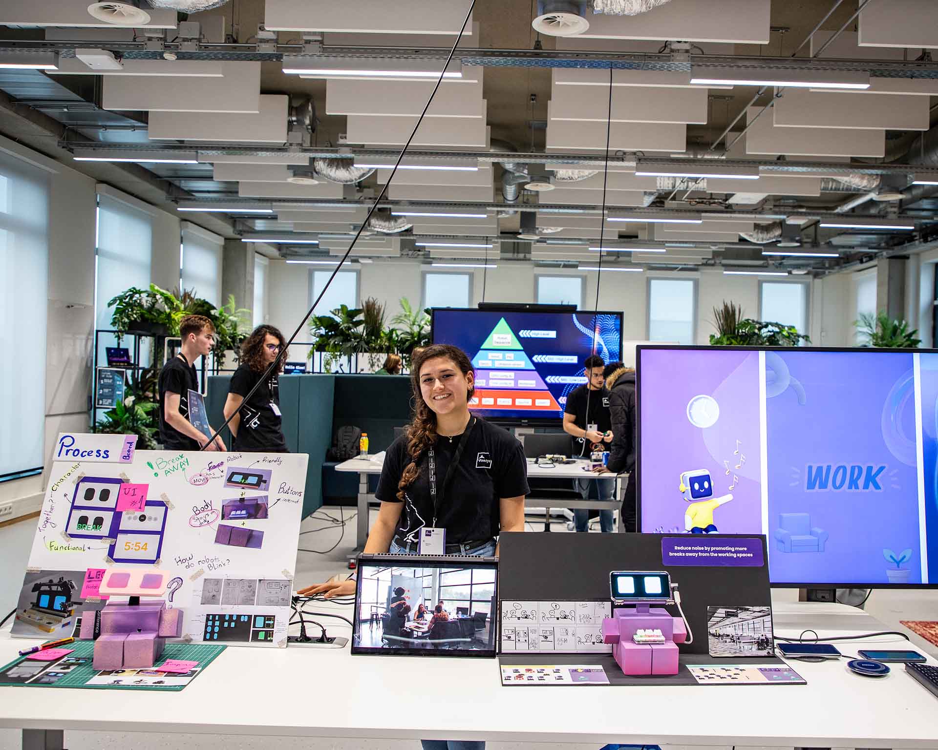 Impression open day Fontys ICT