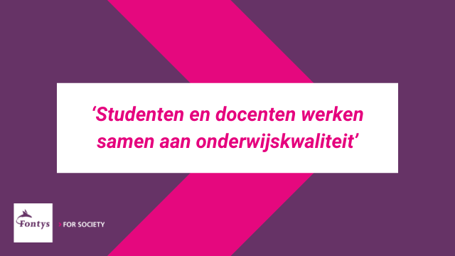 Sfeerafbeelding Fontys