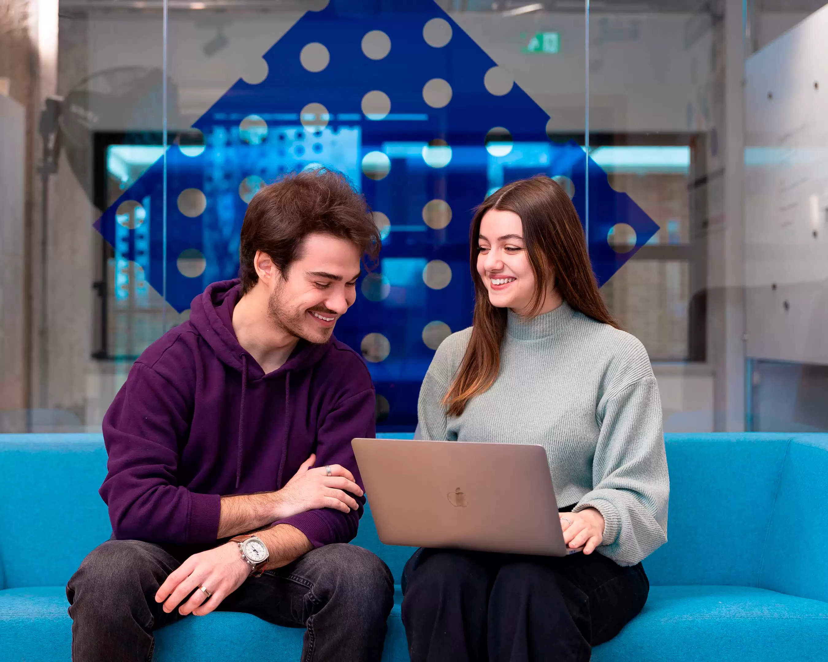 Students at Bachelor ICT: Information and Communication Technology