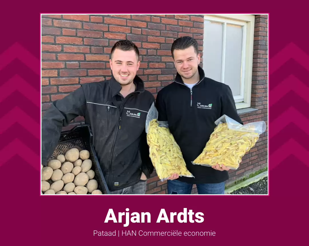 Let our Student entrepreneur Arjan inspire you
