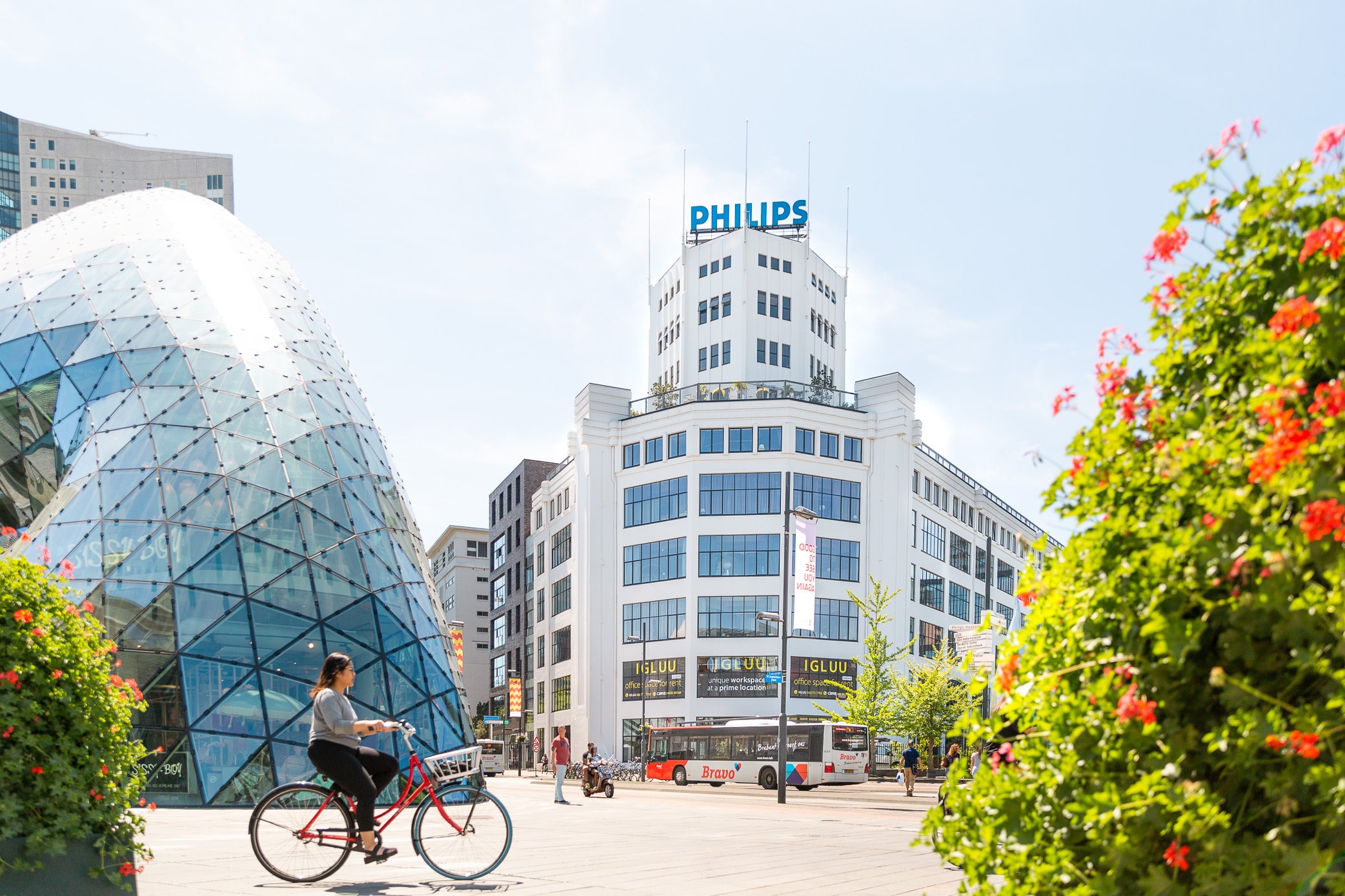 The city centre of Eindhoven, the Netherlands