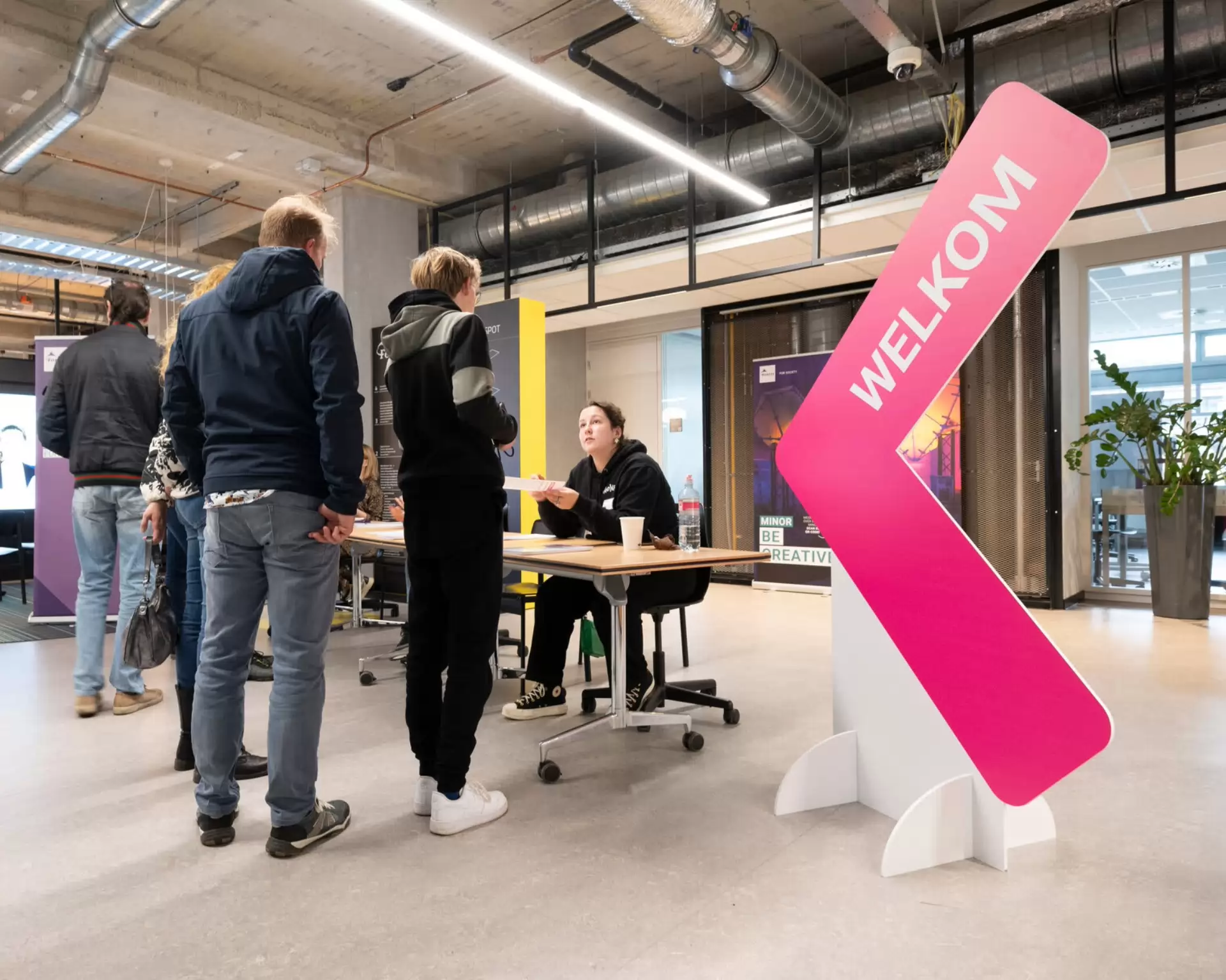 Reception area Nexus building