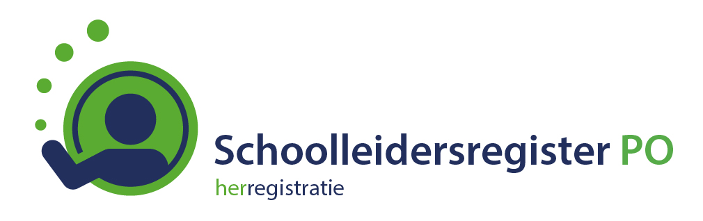 Het logo van het schoolleidersregister