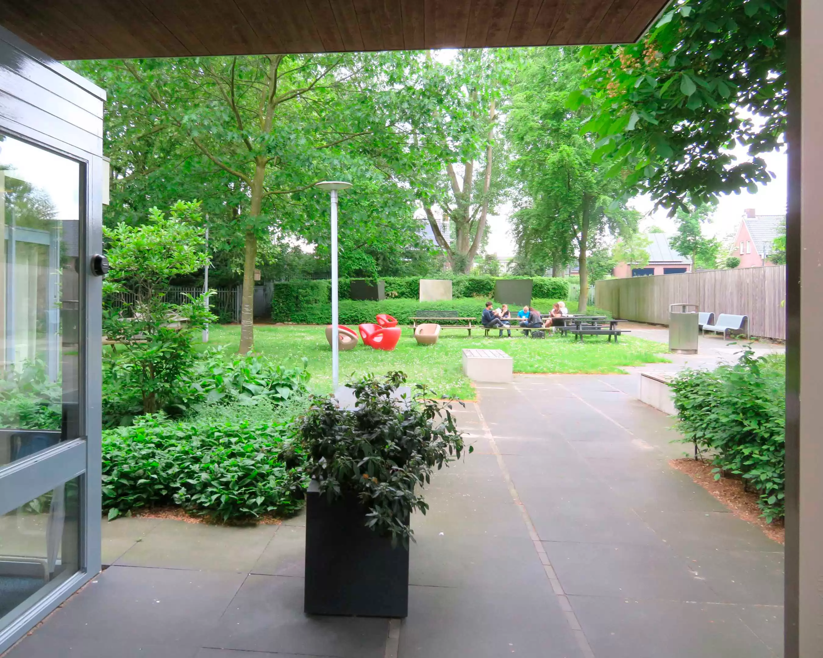 Sfeerimpressie Fontys locatie Frans Fransenstraat