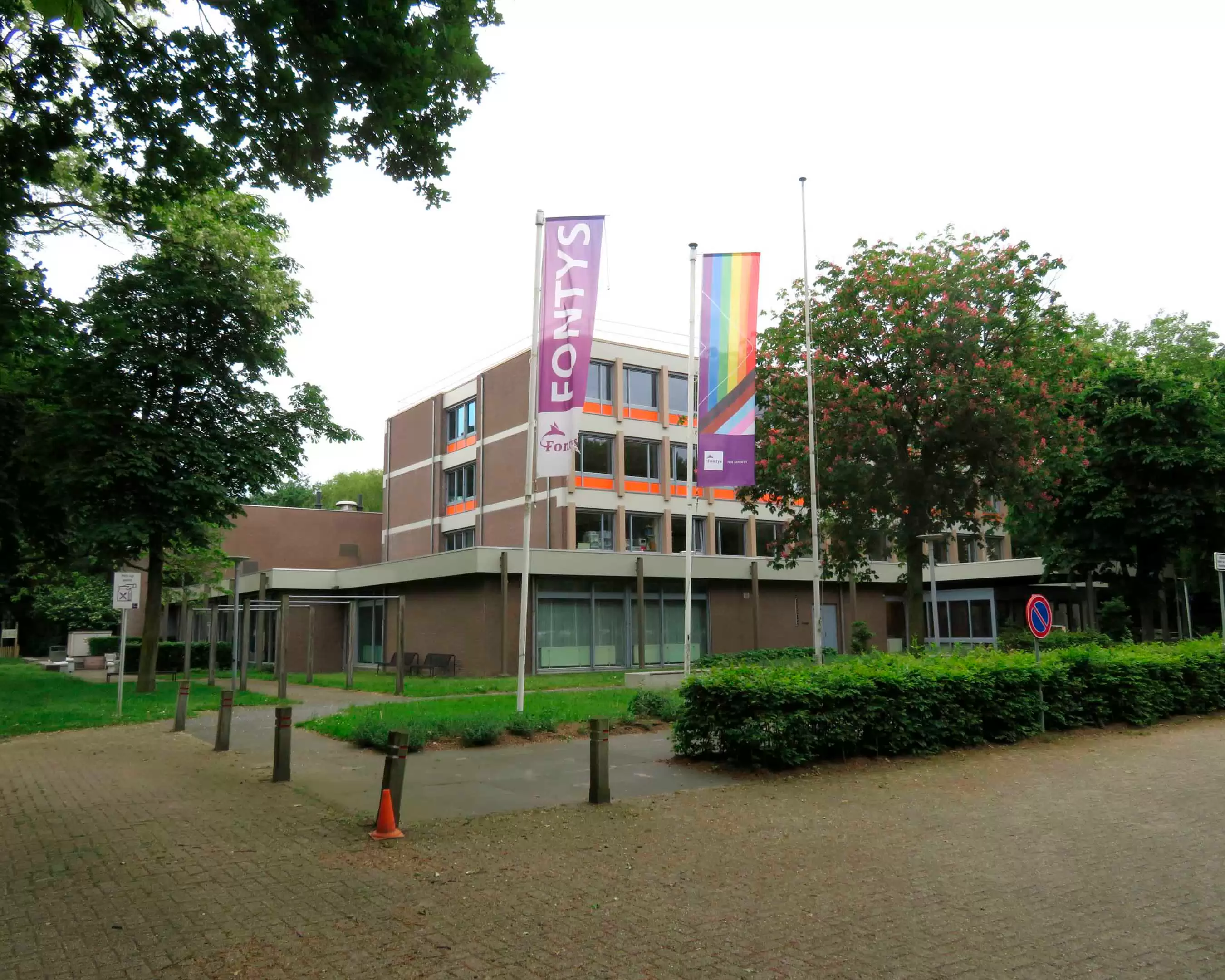 Foto van de campus