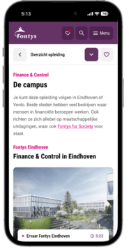 Sfeerafbeelding Fontys