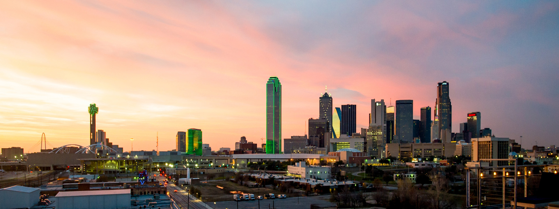 Skylines van Dallas, Texas