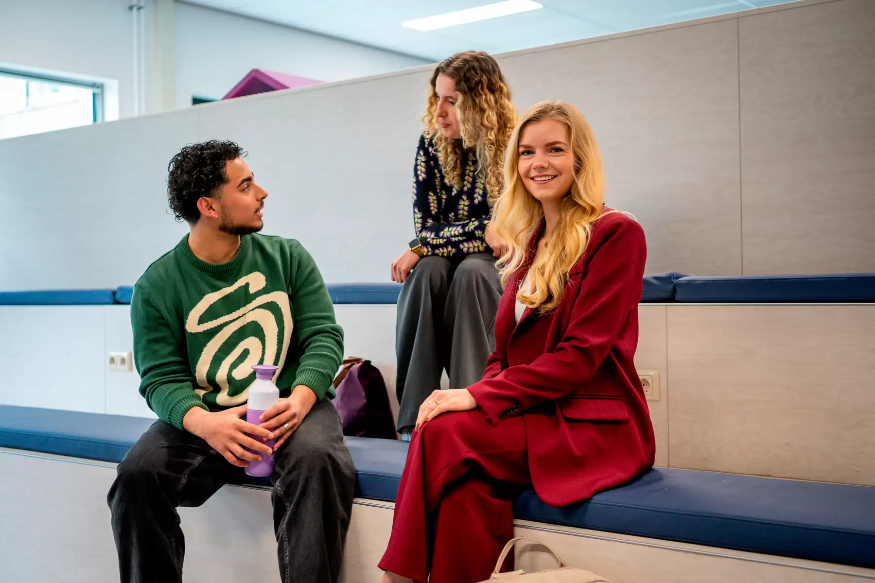 Student Data Driven Business in an office