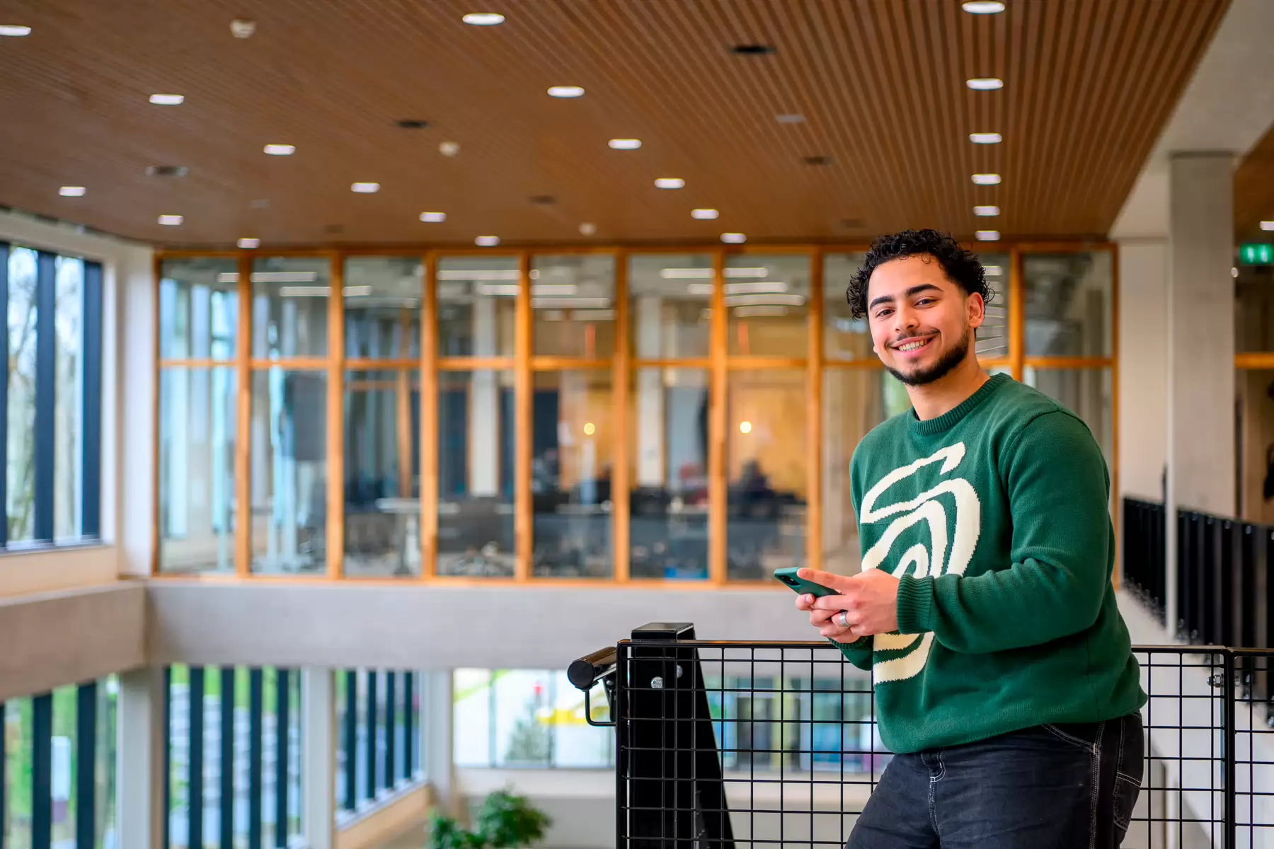 Student Data Driven Business in an office