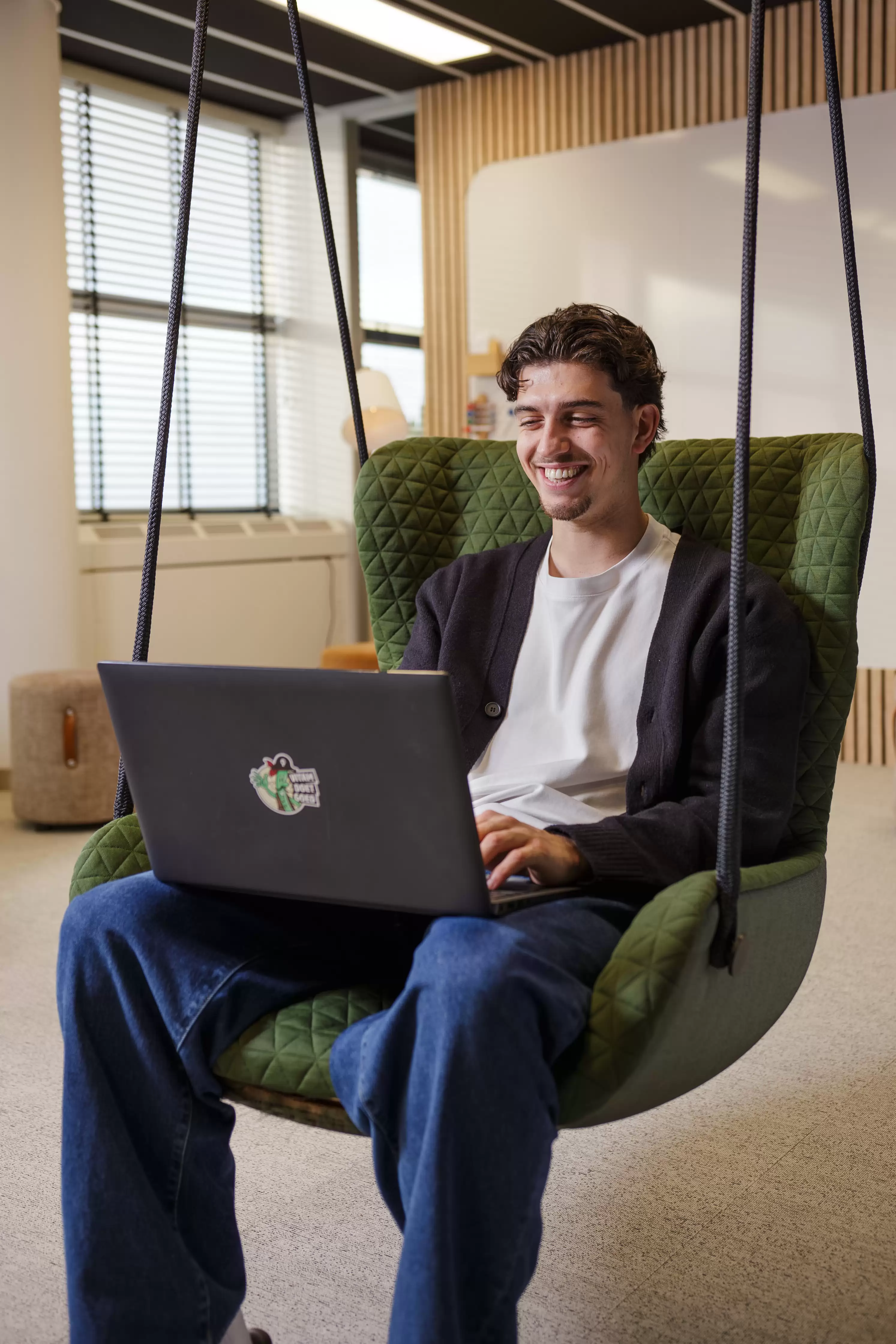 Student Data Driven Business in an office