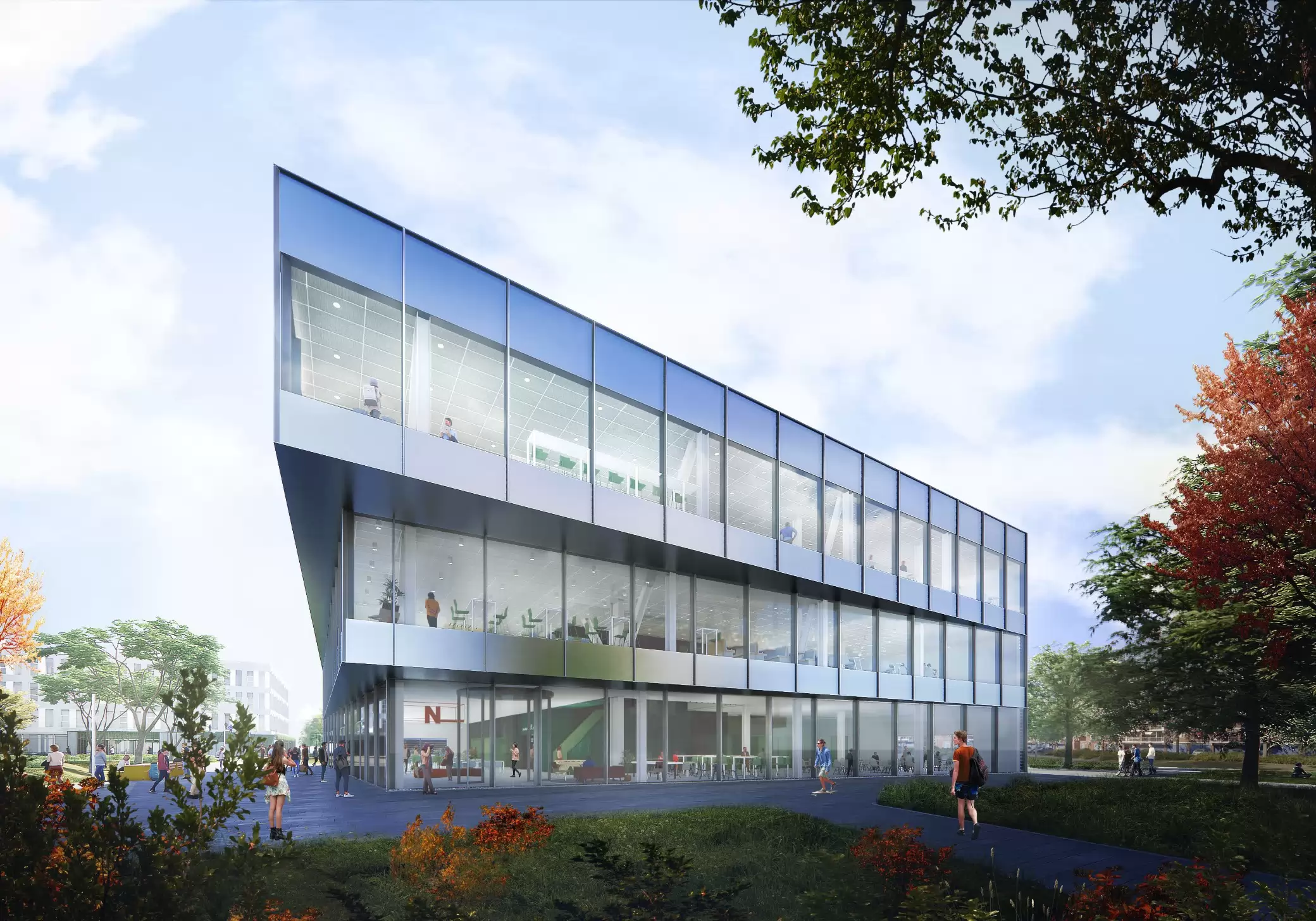 Gebouw R11 - buitenaanzicht