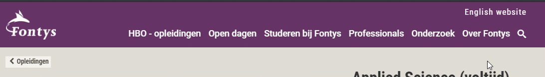 Sfeerafbeelding Fontys