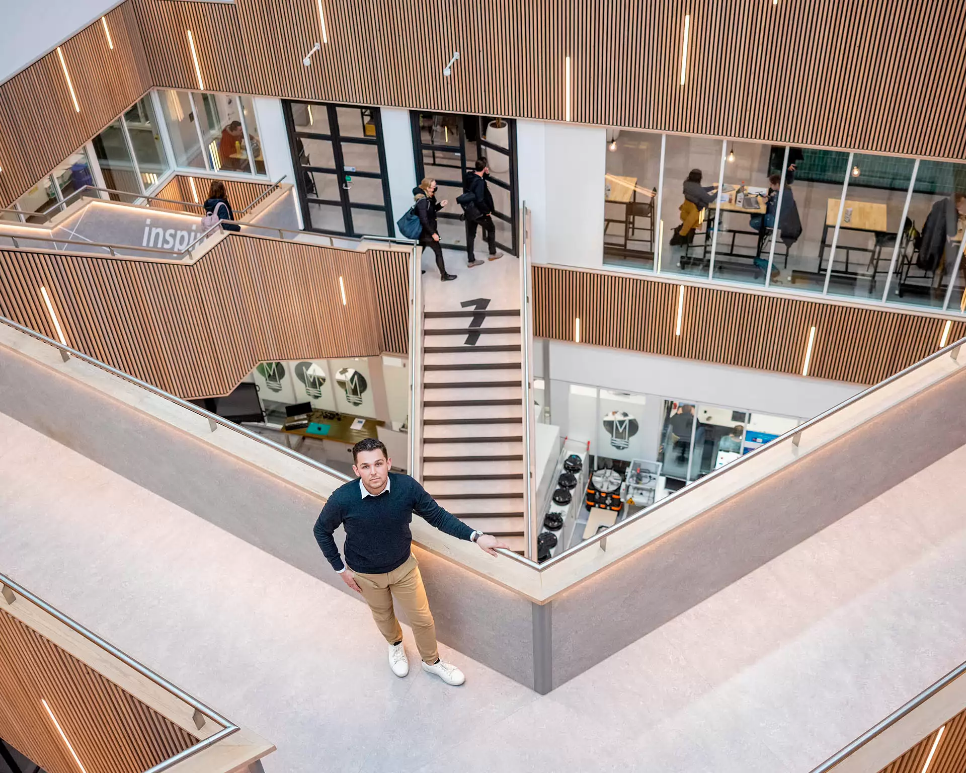 Student at campus Nexus