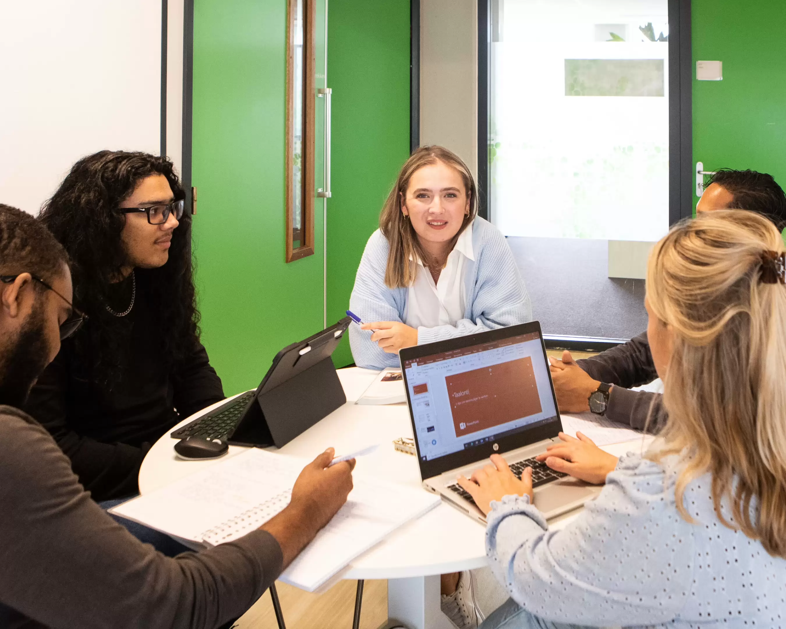 Studenten in overleg, master Leraar Informatica