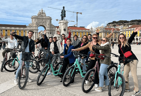 Foto van studiereis naar Lissabon door studievereniging FOREAS