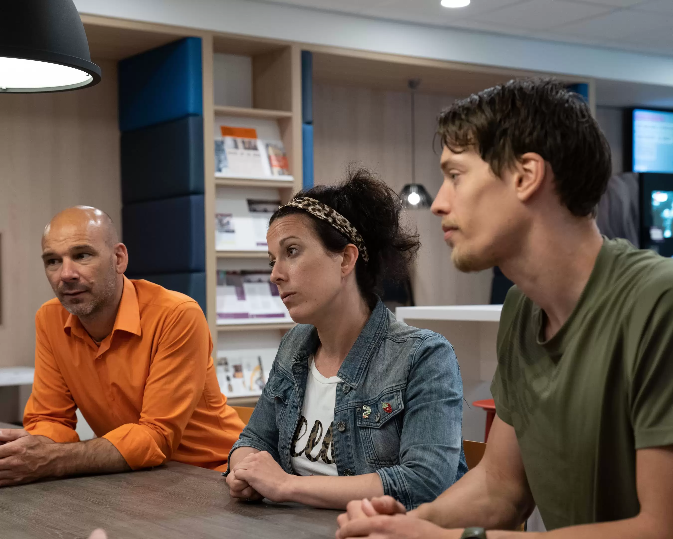 Een groep studenten Leraar Omgangskunde