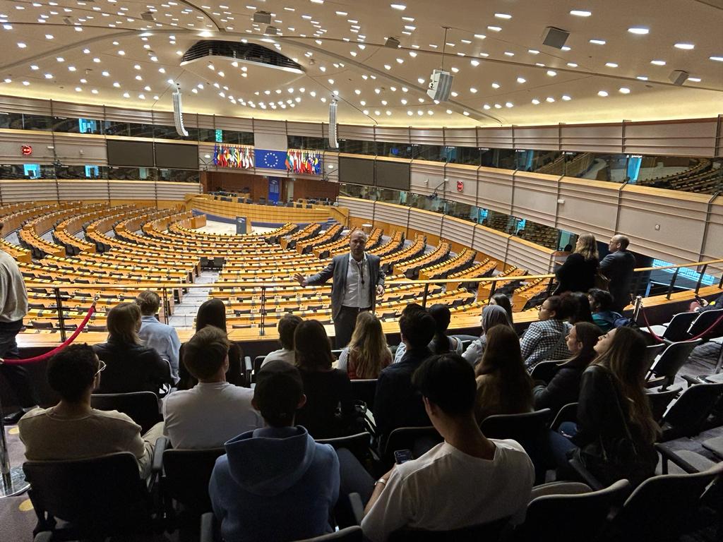Visit to the EU Parliament