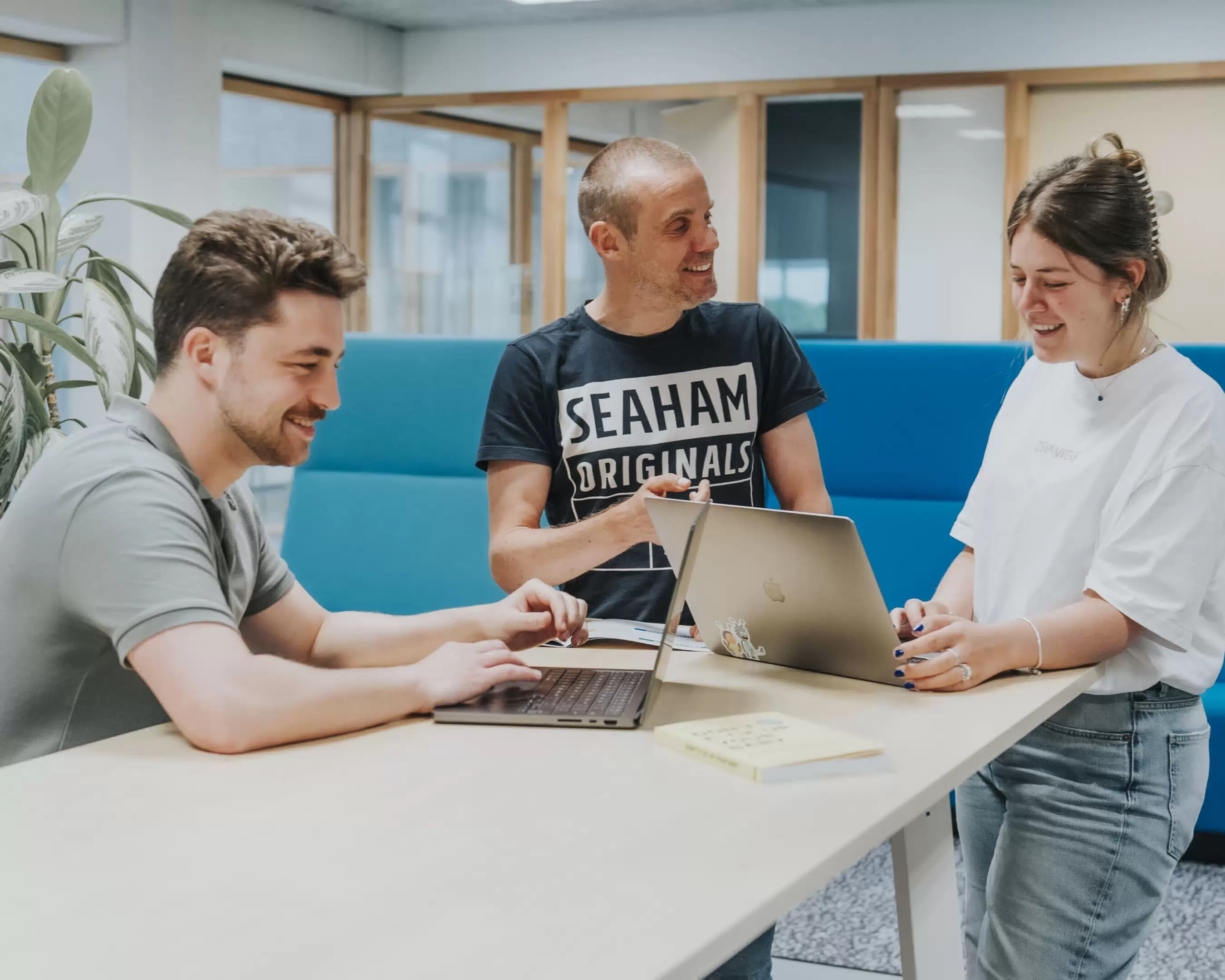 Fontys Communicatie studenten aan het werk