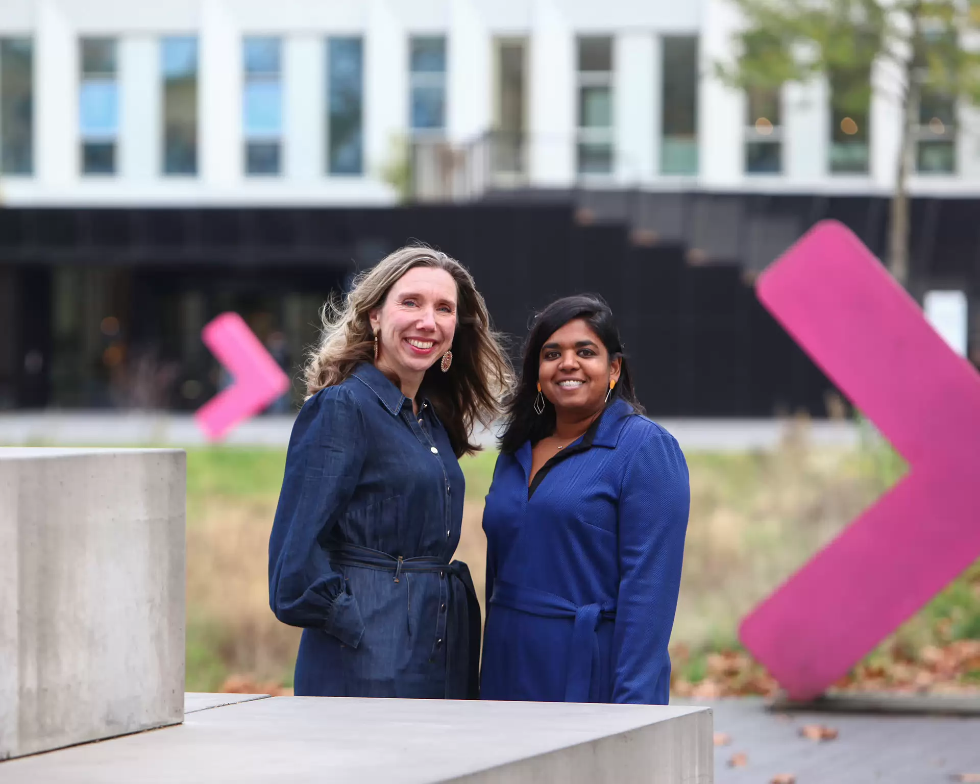 Evelyne Meens en Dana Feringa