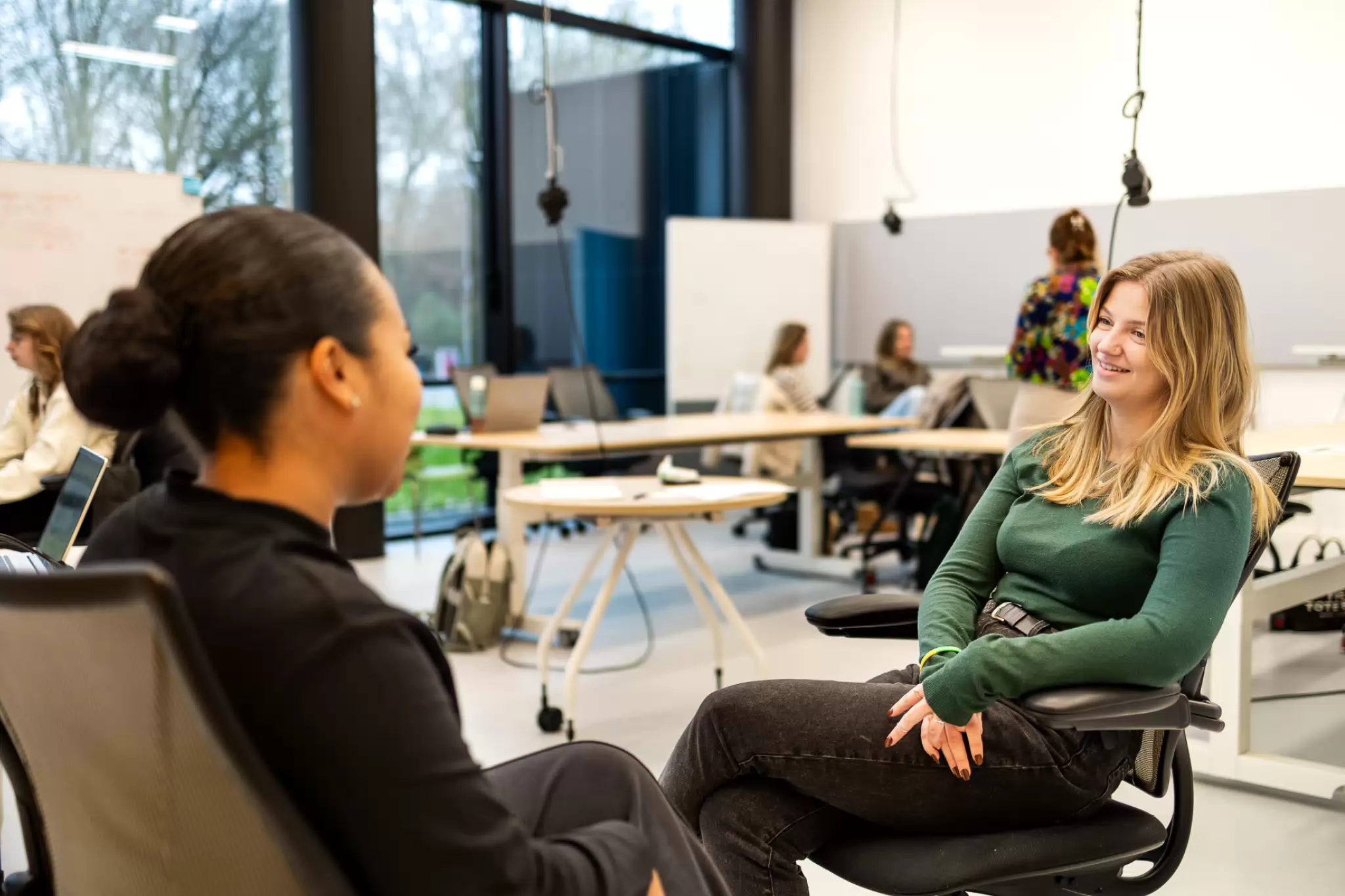 Studie omgeving van de studenten