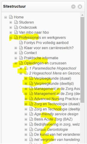 Cursussen op Fontys.NL