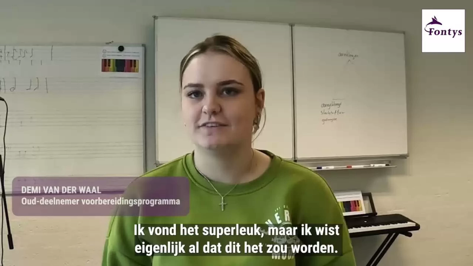 Placeholder for Fontys video