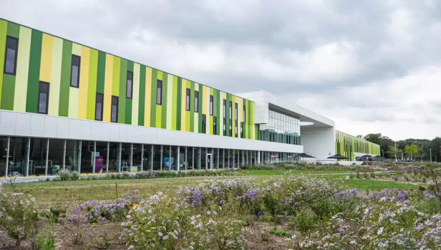 Foto van de campus