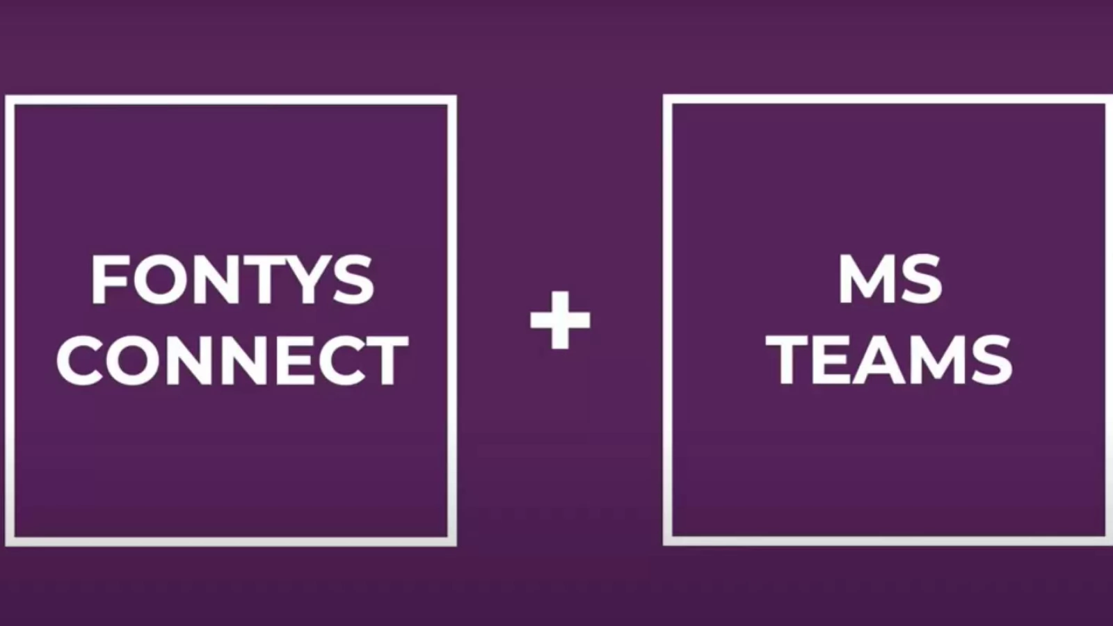 Placeholder for Fontys video