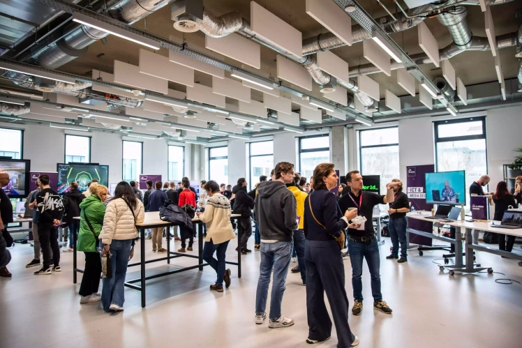 Sfeerimpressie open dag Fontys ICT