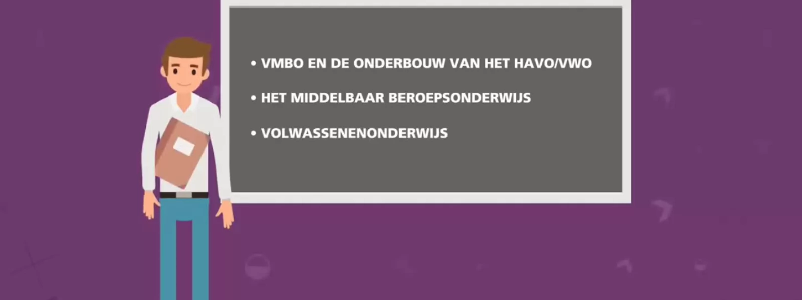 Printscreen video Fontys uitleg zij-instroom Leraar Worden in jouw vak