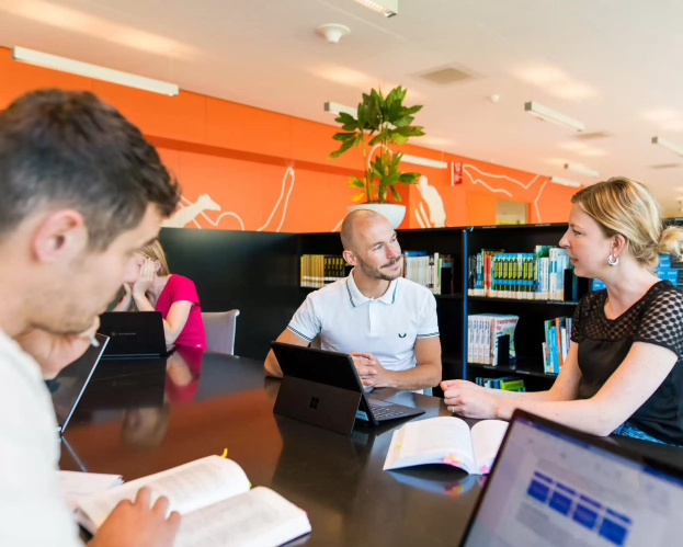 Studenten en docenten van Healthy Ageing (master gezonde samenleving)
