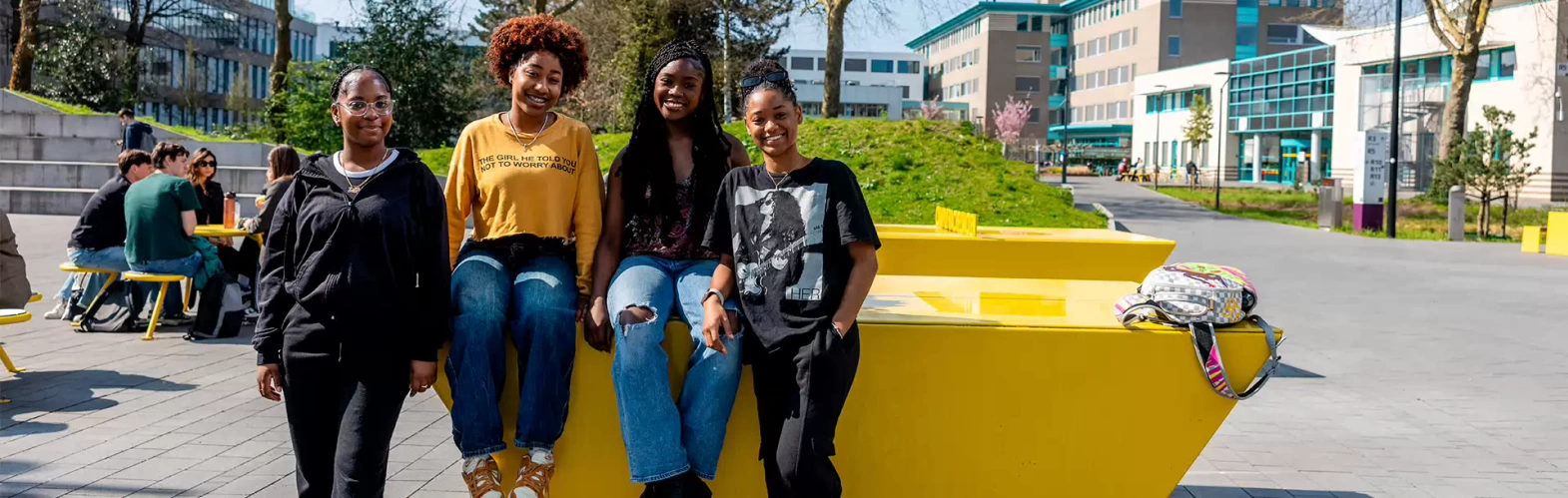 Group of Fontys students