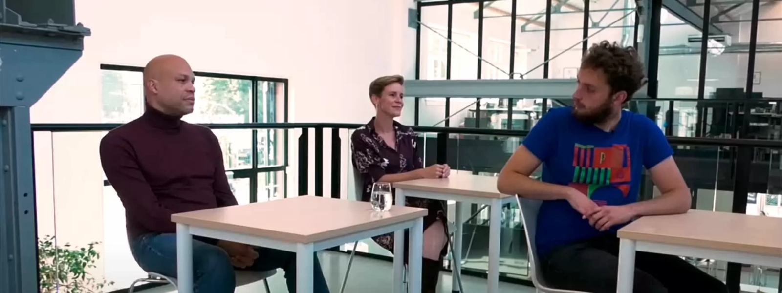 Foto van student, studentendecaan en studentenpsycholoog