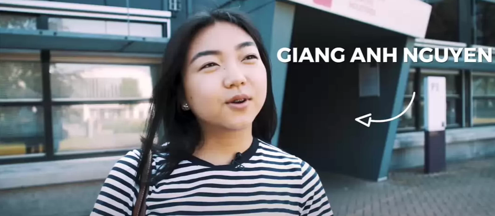 Greta and Giang about studying in Tilburg